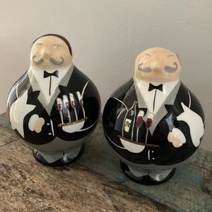 Butler Salt & Pepper Shakers